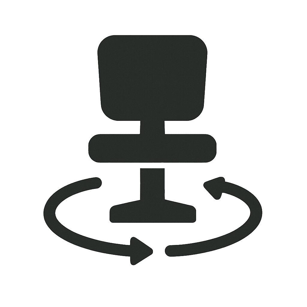360 Degree Swivel Seat icon
