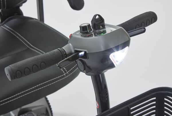 Motion Healthcare Alumina Mobility Scooter - Heaviest Part Under 10kg - Grey - Image 12