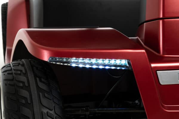 Pride Maxima 4 Wheel Scooter In Red - Heavy-Duty Suspension & Power - Image 2