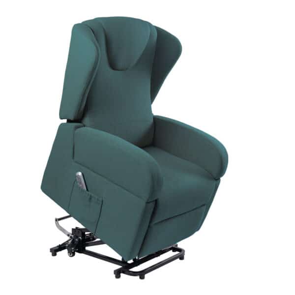 Z-Tec Milan K610-2R Dual Motor Rise and Recliner Green - Image 2