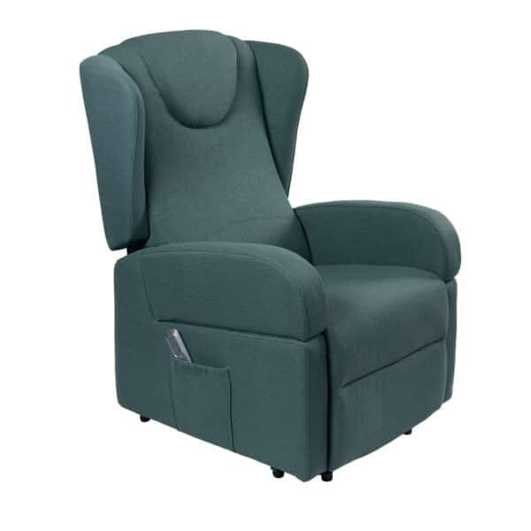 Z-Tec Milan K610-2R Dual Motor Rise and Recliner Green