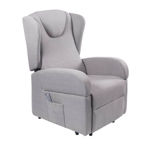 Z-Tec Milan K610-2R Dual Motor Rise and Recliner Grey