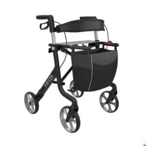 Space CF Carbon Rollator In Carbon Black Medium